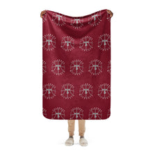 Load image into Gallery viewer, Tularosa Basketball Sherpa blanket