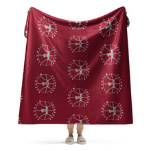 Load image into Gallery viewer, Tularosa Basketball Sherpa blanket