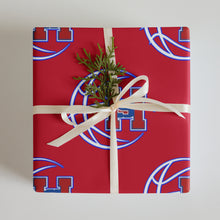 Load image into Gallery viewer, Boys basketball Wrapping paper sheets