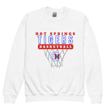 Load image into Gallery viewer, Boys basketball Youth crewneck sweatshirt