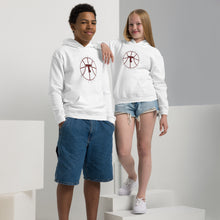 Load image into Gallery viewer, Tularosa Basketball Youth heavy blend hoodie