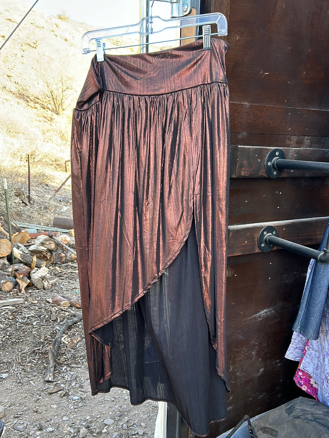 Charged up copper skirt