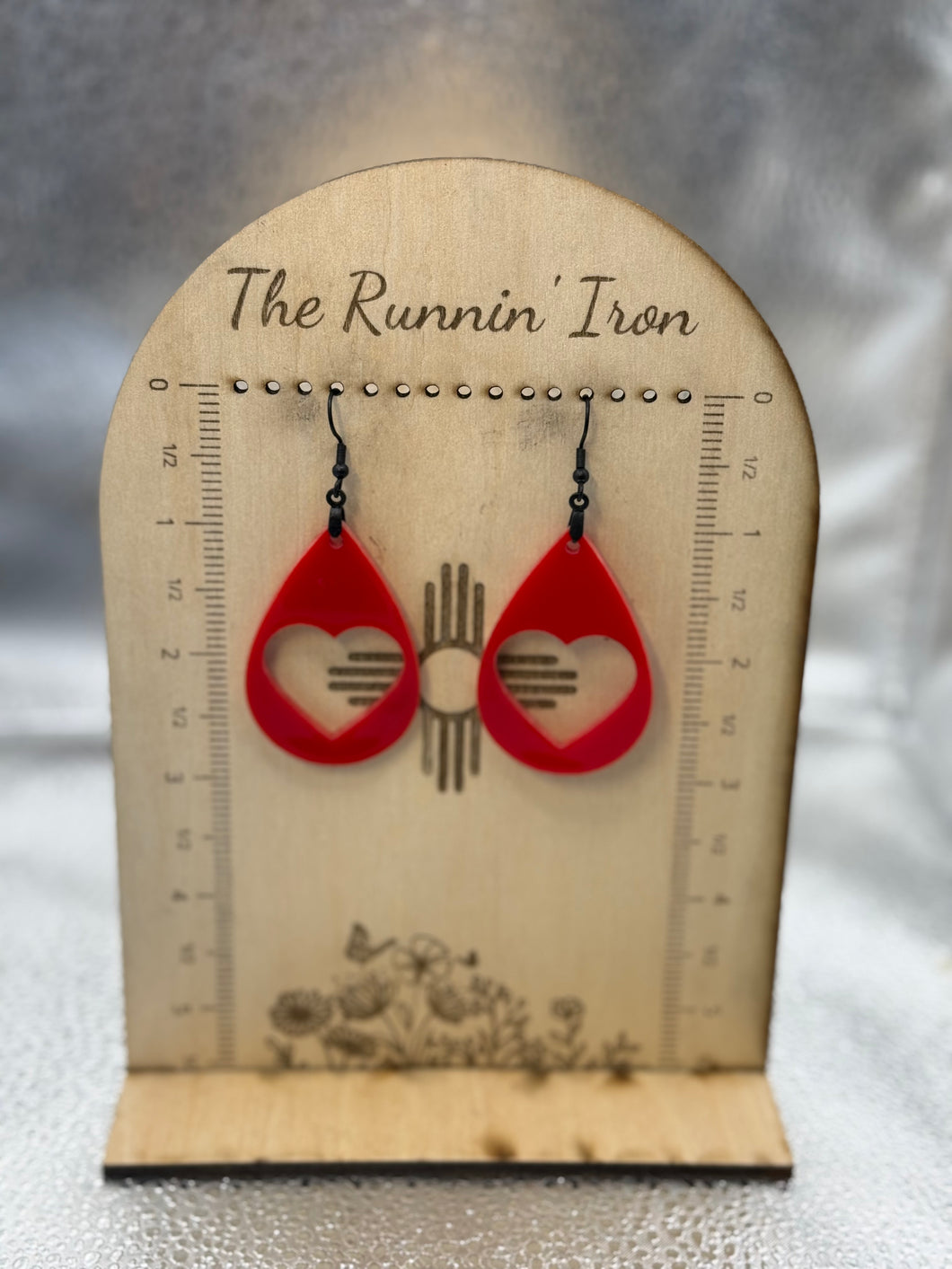 Valentine earrings