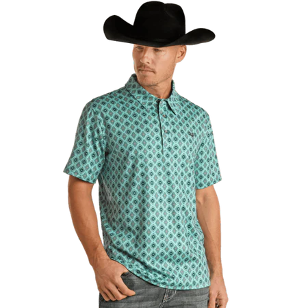 Panhandle performance snap polo