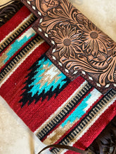 Load image into Gallery viewer, Saddle blanket crossbody purse
