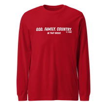 Load image into Gallery viewer, God family country shirt
