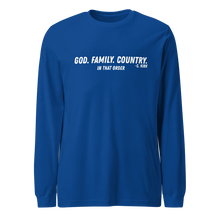 Load image into Gallery viewer, God family country shirt
