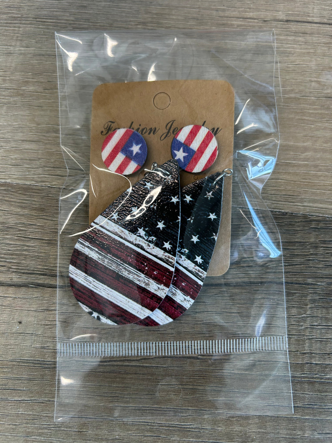 Patriotic earring set