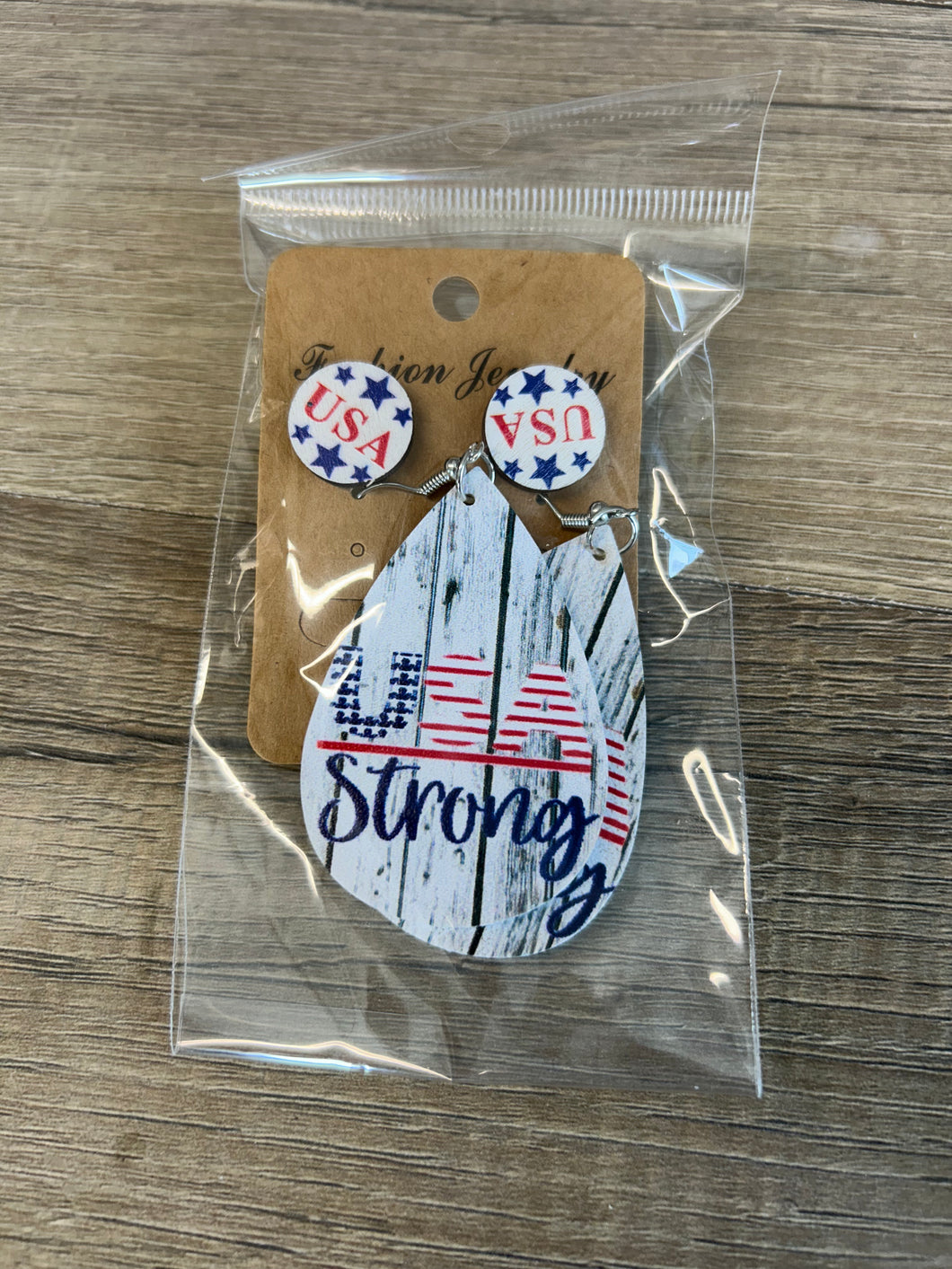 Patriotic earring set