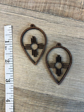 Load image into Gallery viewer, Zia symbol earrings
