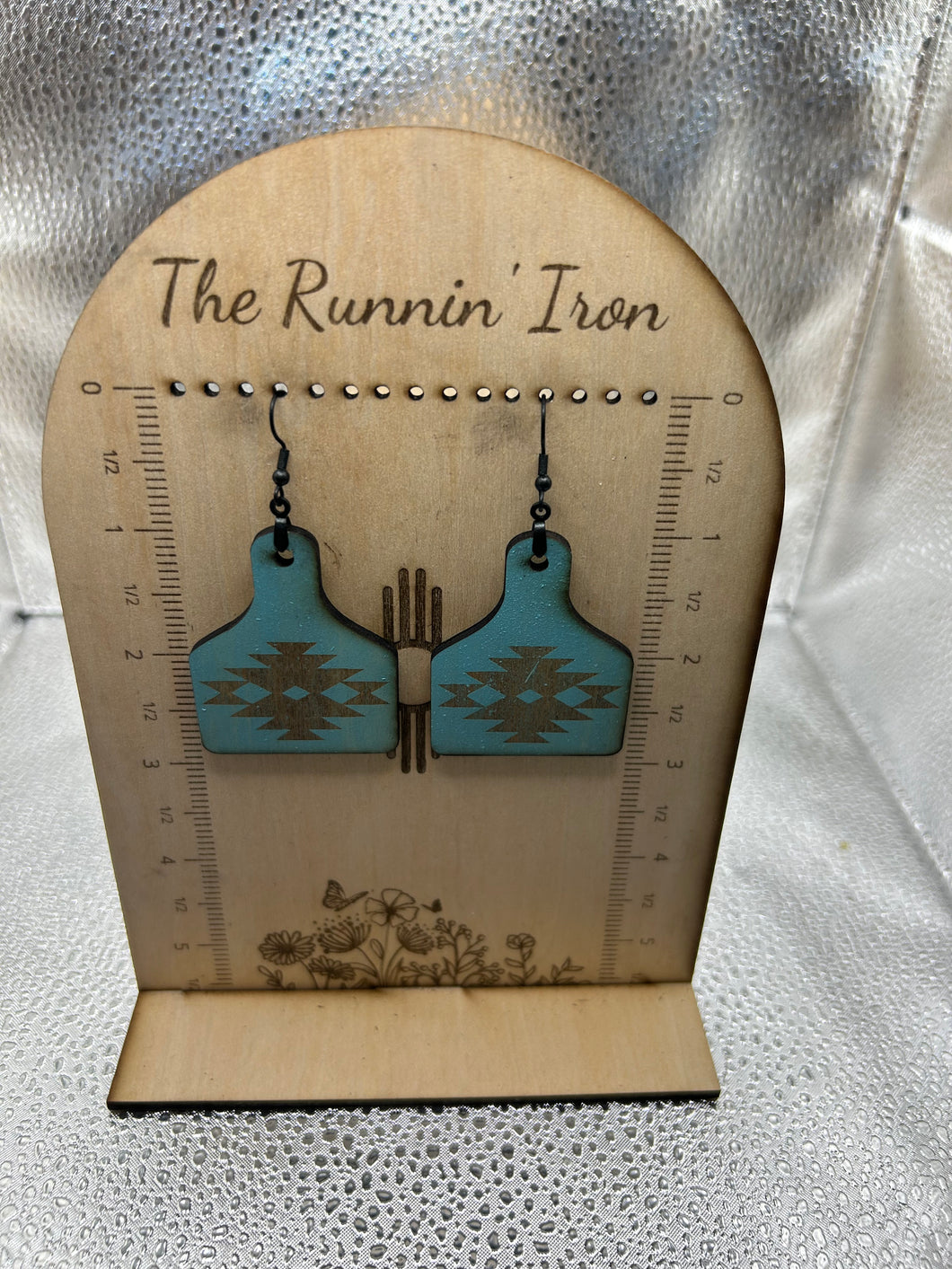 Wooden earrings