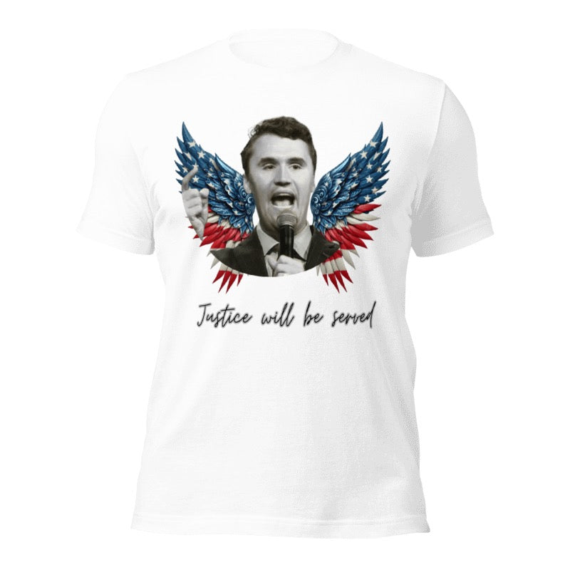 Charlie Kirk Justice will be served shirt