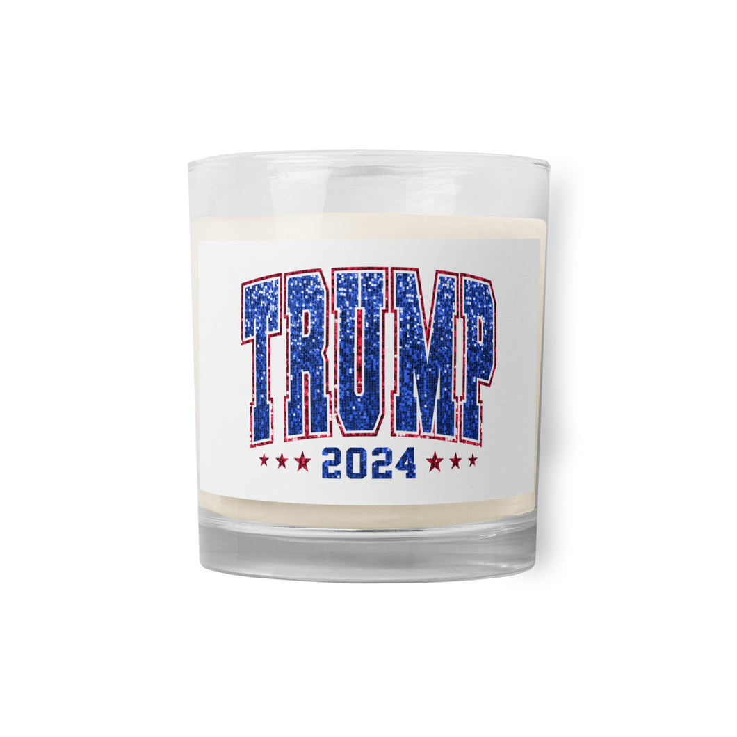 Trump Glass jar soy wax candle