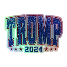 Load image into Gallery viewer, Trump Holographic stickers
