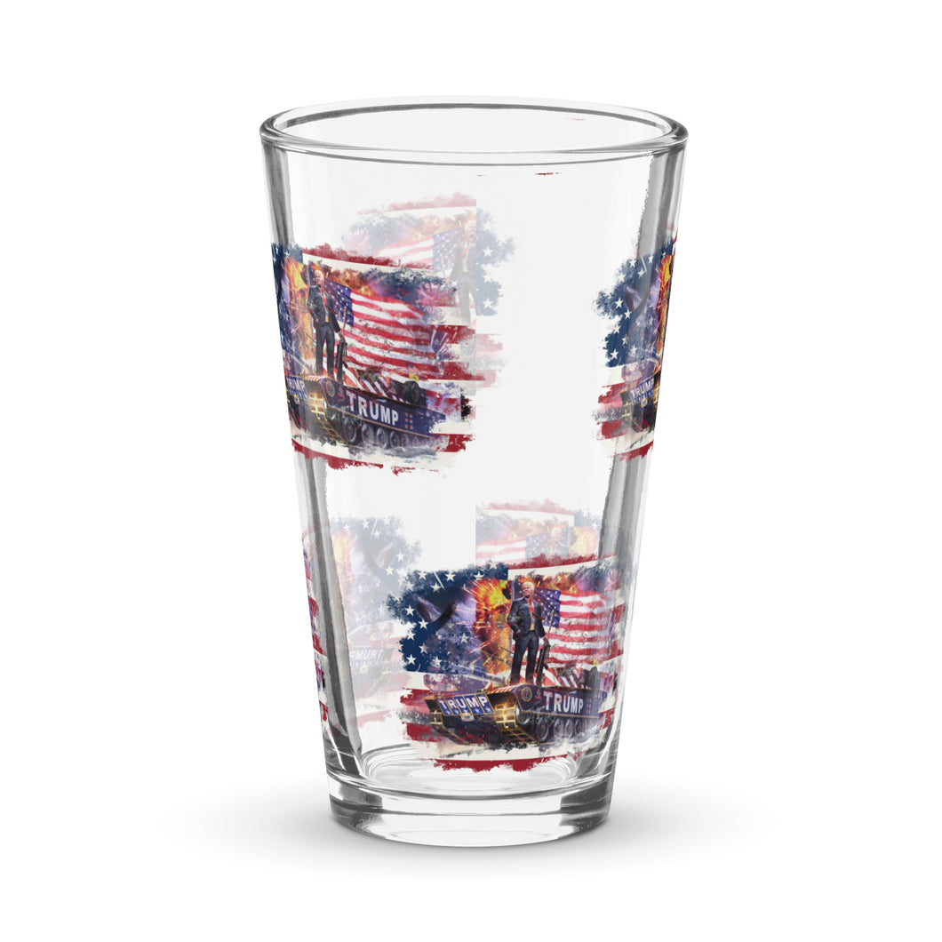 Trump Shaker pint glass