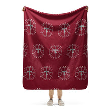 Load image into Gallery viewer, Tularosa Basketball Sherpa blanket
