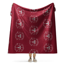 Load image into Gallery viewer, Tularosa Basketball Sherpa blanket
