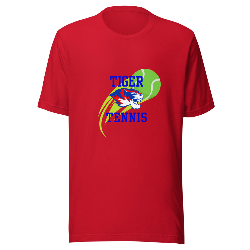 Tiger Tennis Unisex t-shirt