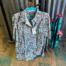 Load image into Gallery viewer, Floral paisley button up
